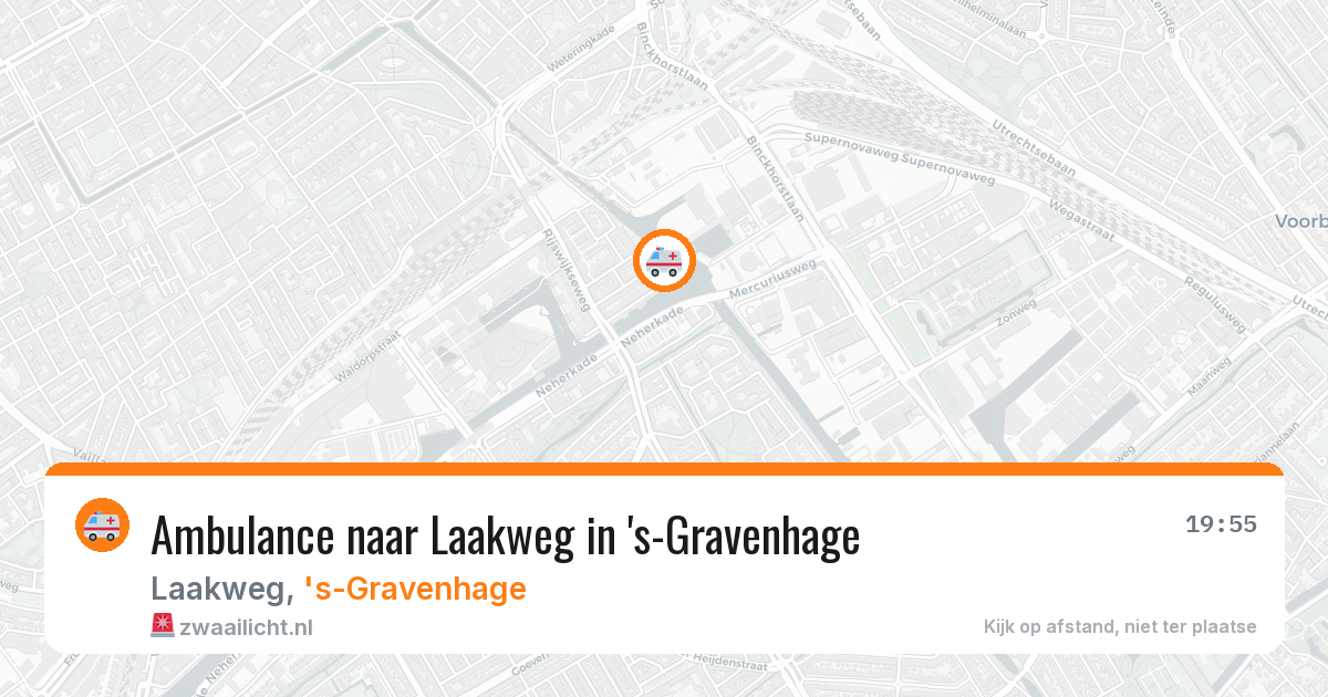 Ambulance naar Laakweg in 's-Gravenhage — 27 mei 2026