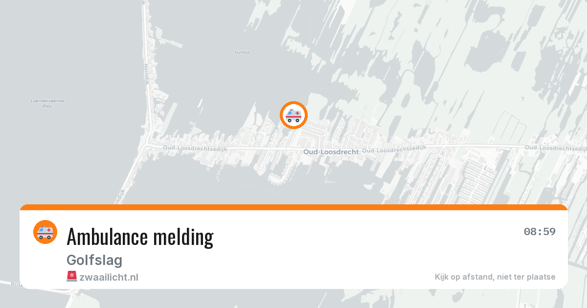 Ambulance melding — 17 jul 2026