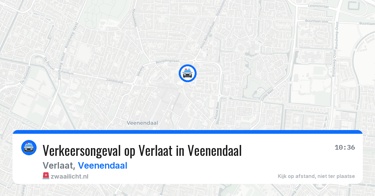 Verkeersongeval op Verlaat in Veenendaal — 11 feb 2026