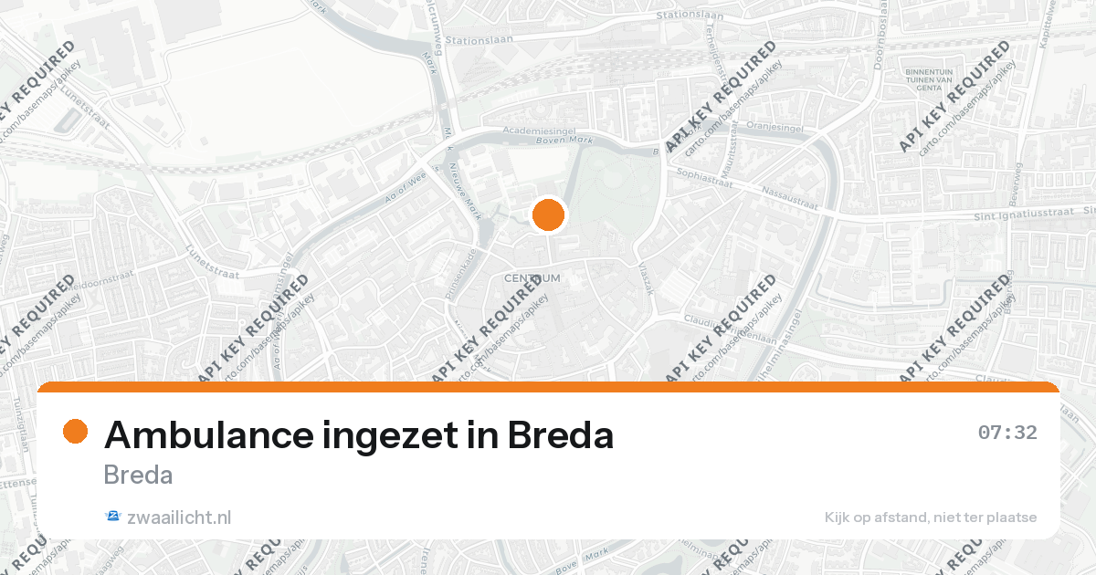 Ambulance ingezet in Breda — 7 feb 2026