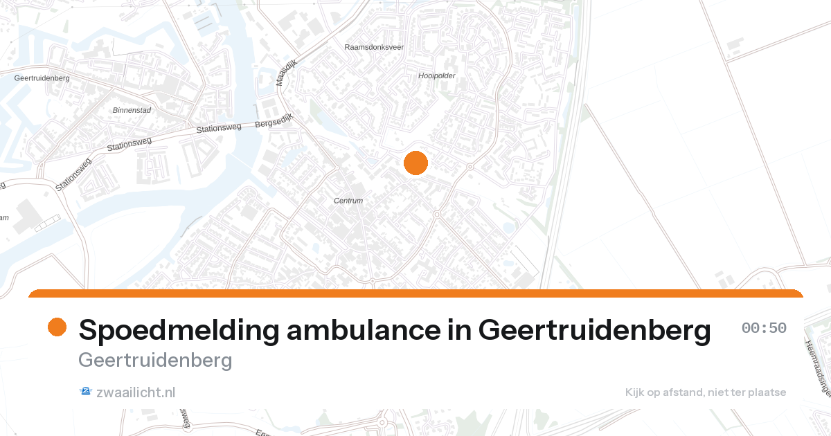 Spoedmelding ambulance in Geertruidenberg — 6 feb 2026