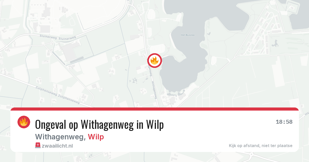 Ongeval op Withagenweg in Wilp — 26 mei 2026
