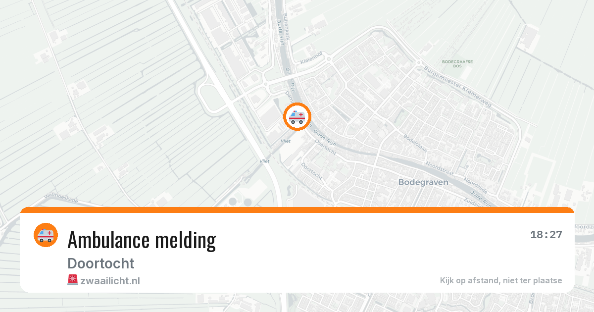 Ambulance melding — 23 jun 2026