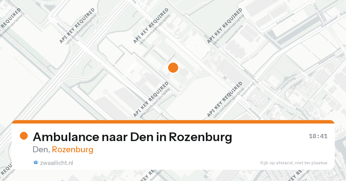Ambulance naar Den in Rozenburg — 26 aug 2026