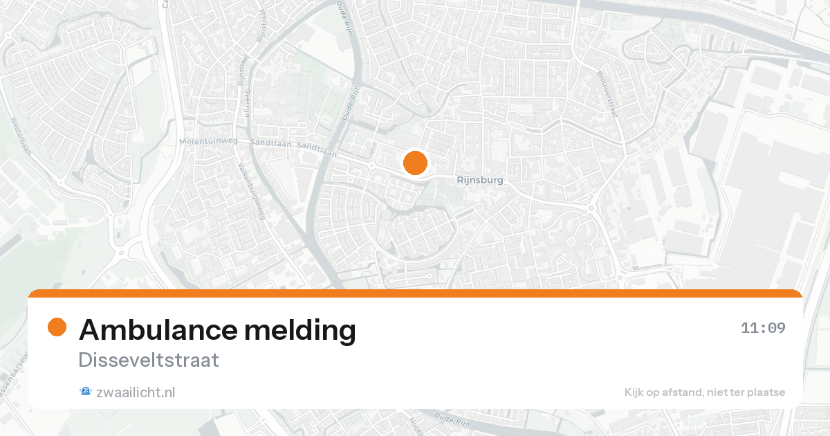 Ambulance melding — 7 feb 2026