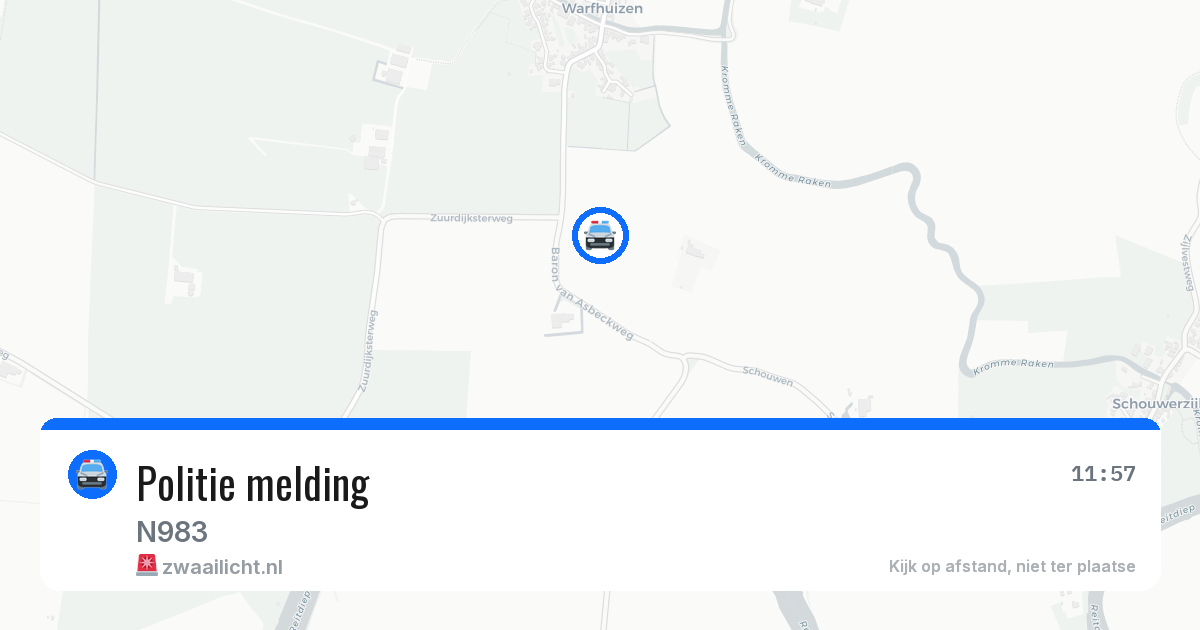 Politie melding — 22 jun 2026