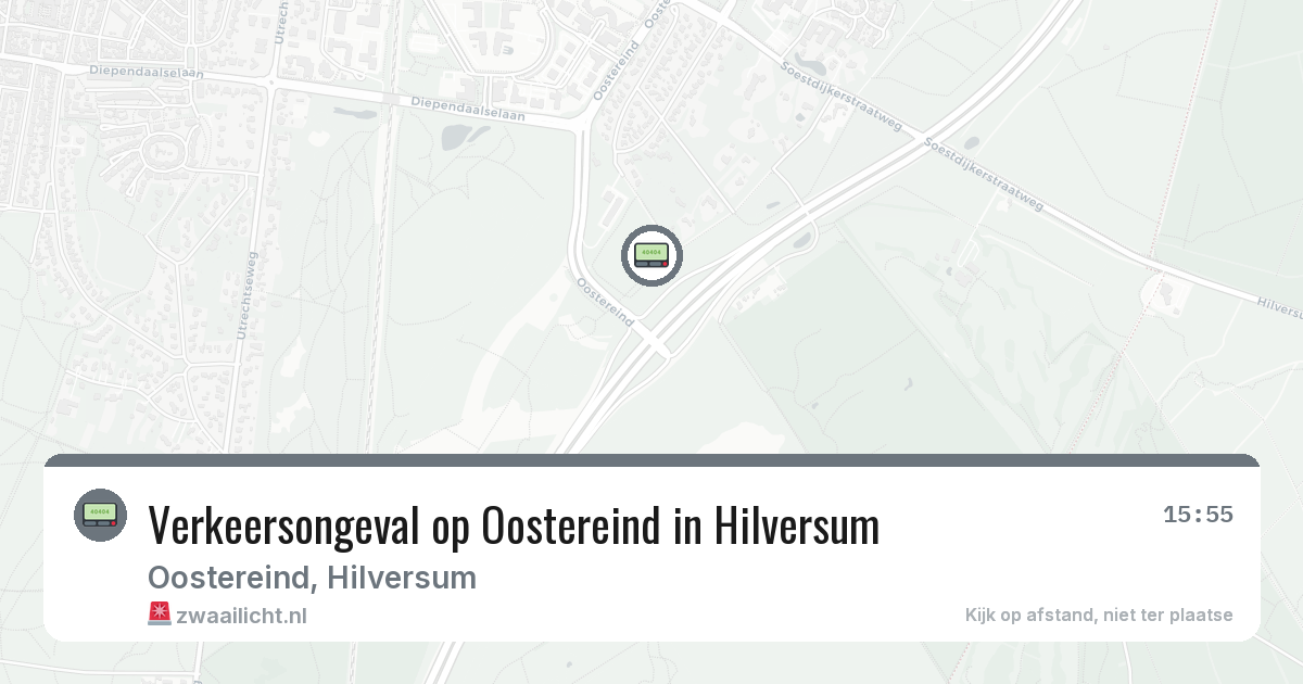 Verkeersongeval op Oostereind in Hilversum — 29 jan 2026