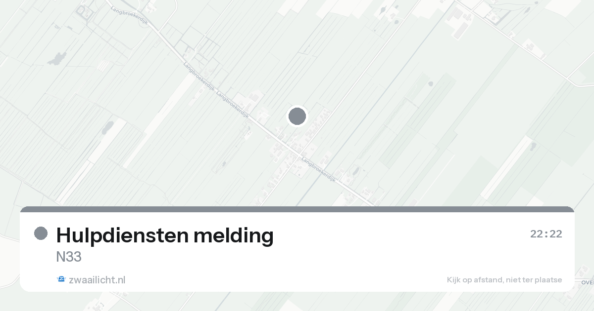 Hulpdiensten melding — 7 feb 2026