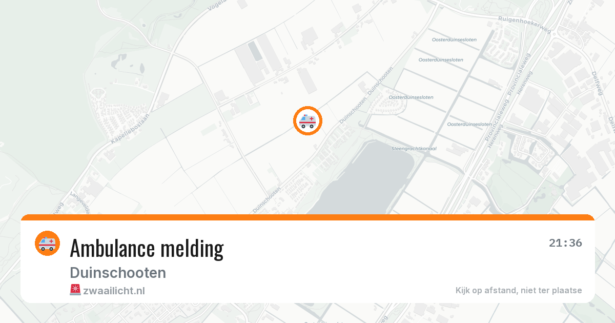 Ambulance melding — 5 jul 2026