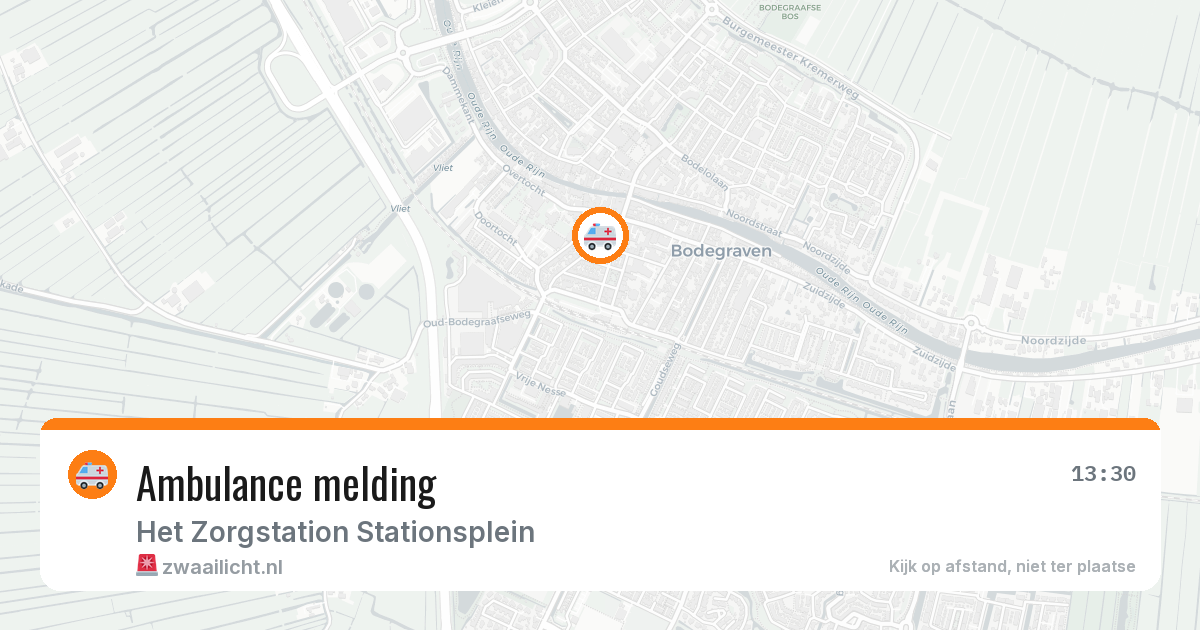 Ambulance melding — 9 feb 2026