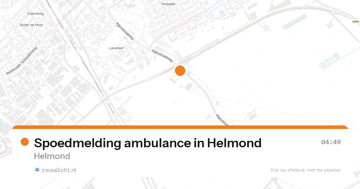 Spoedmelding ambulance in Helmond — 7 feb 2026