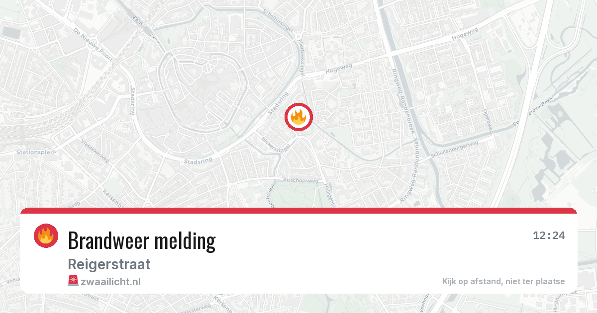 Brandweer melding — 2 jul 2026