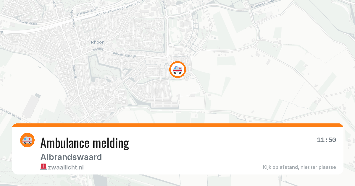 Ambulance melding — 10 feb 2026