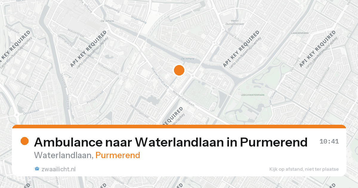 Ambulance naar Waterlandlaan in Purmerend — 9 jun 2026