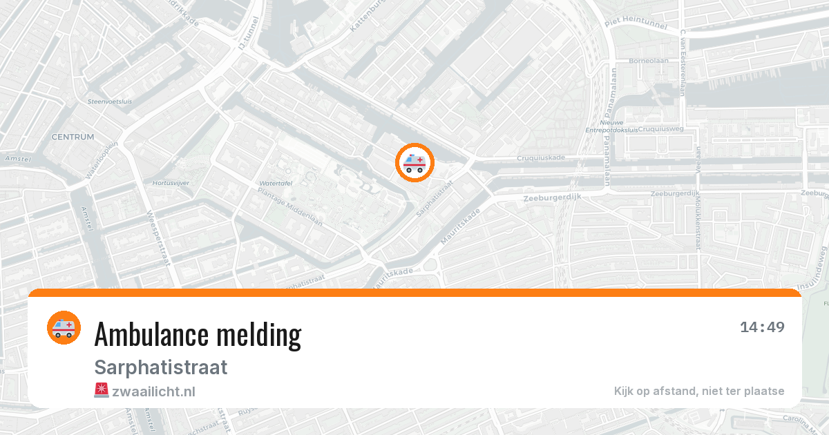 Ambulance melding — 30 jun 2026