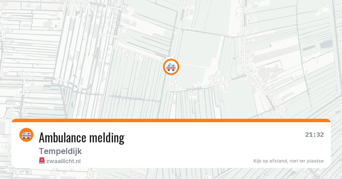 Ambulance melding — 26 jun 2026