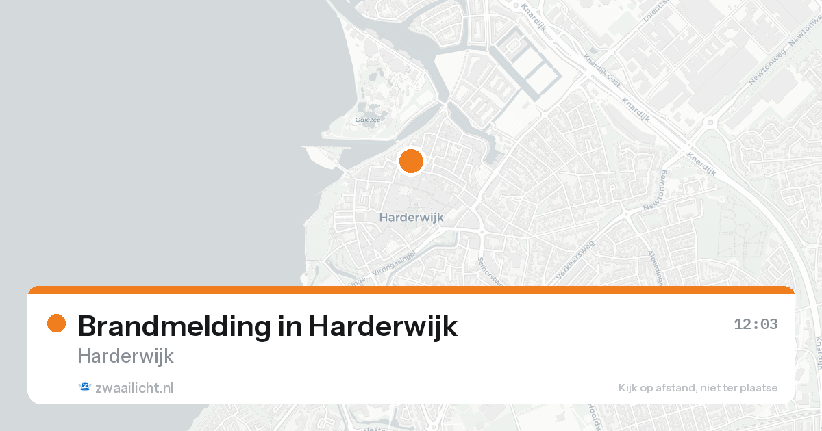 Brandmelding in Harderwijk — 6 jun 2026
