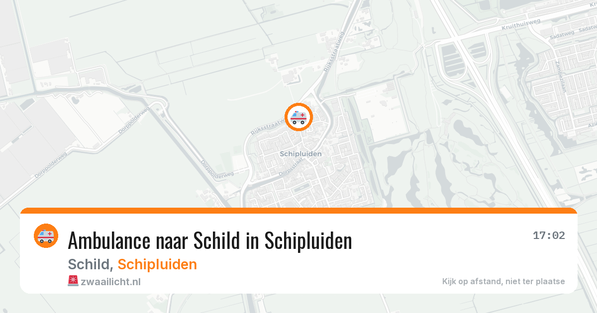 Ambulance naar Schild in Schipluiden — 23 mrt 2026