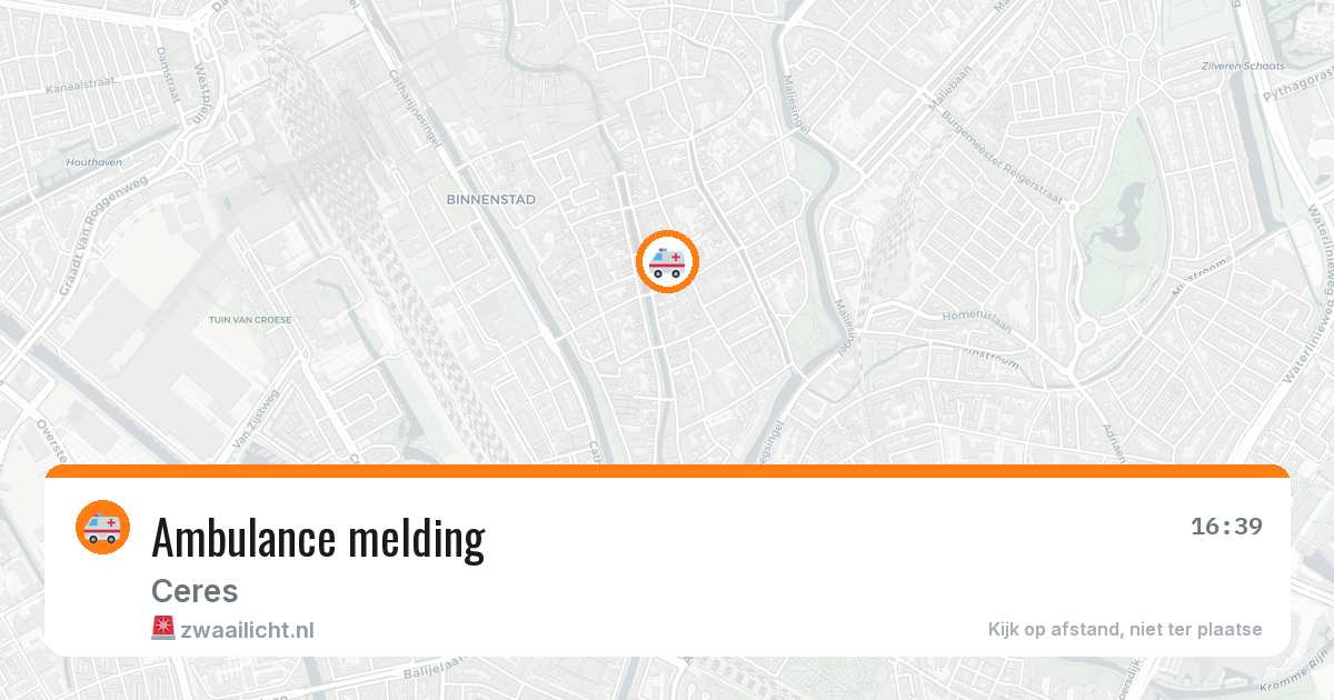 Ambulance melding — 11 feb 2026
