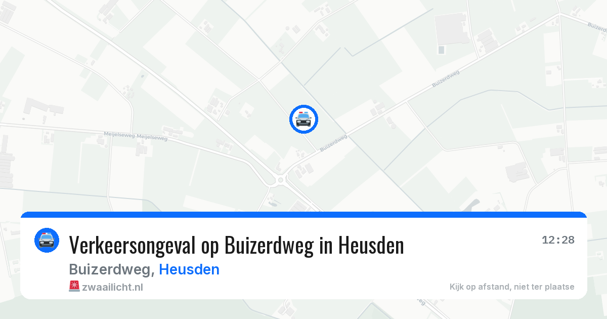 Verkeersongeval op Buizerdweg in Heusden — 18 jan 2026
