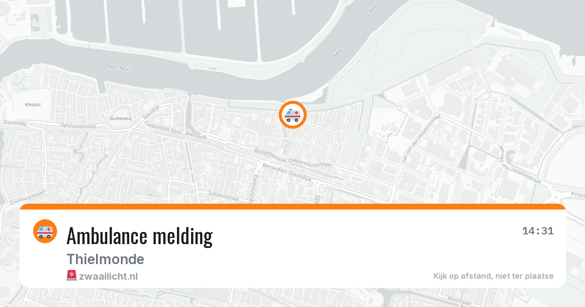 Ambulance melding — 2 jul 2026