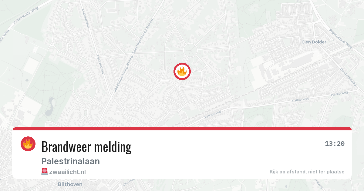 Brandweer melding — 4 jul 2026