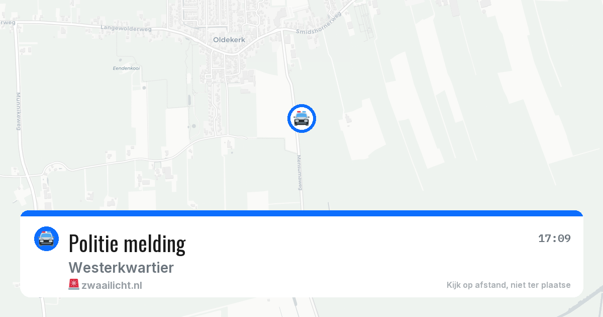 Politie melding — 12 jun 2026