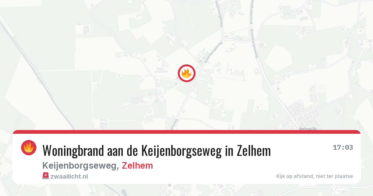 Woningbrand aan de Keijenborgseweg in Zelhem — 8 feb 2026