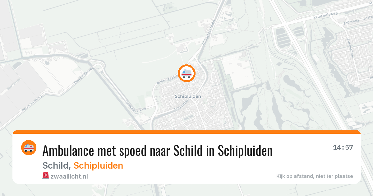 Ambulance met spoed naar Schild in Schipluiden — 20 jan 2026