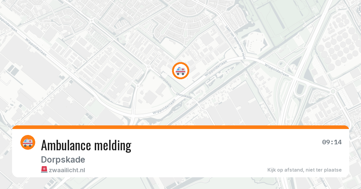Ambulance melding — 29 jul 2026