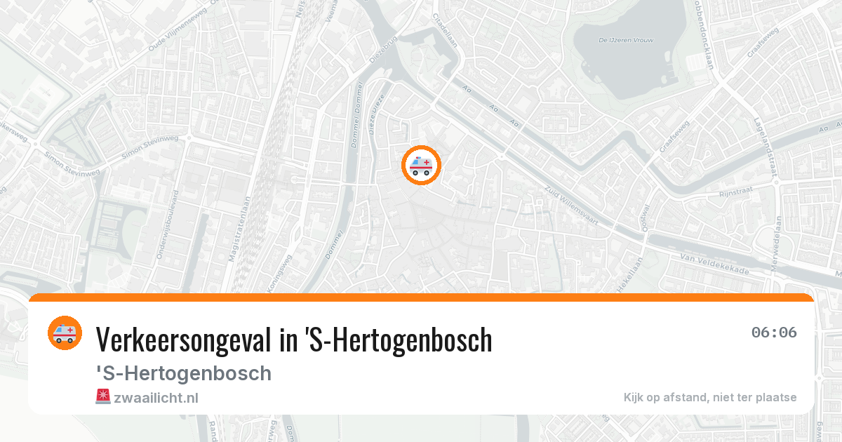 Verkeersongeval in 'S-Hertogenbosch — 9 mrt 2026