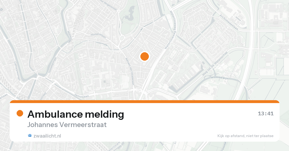 Ambulance melding — 7 feb 2026