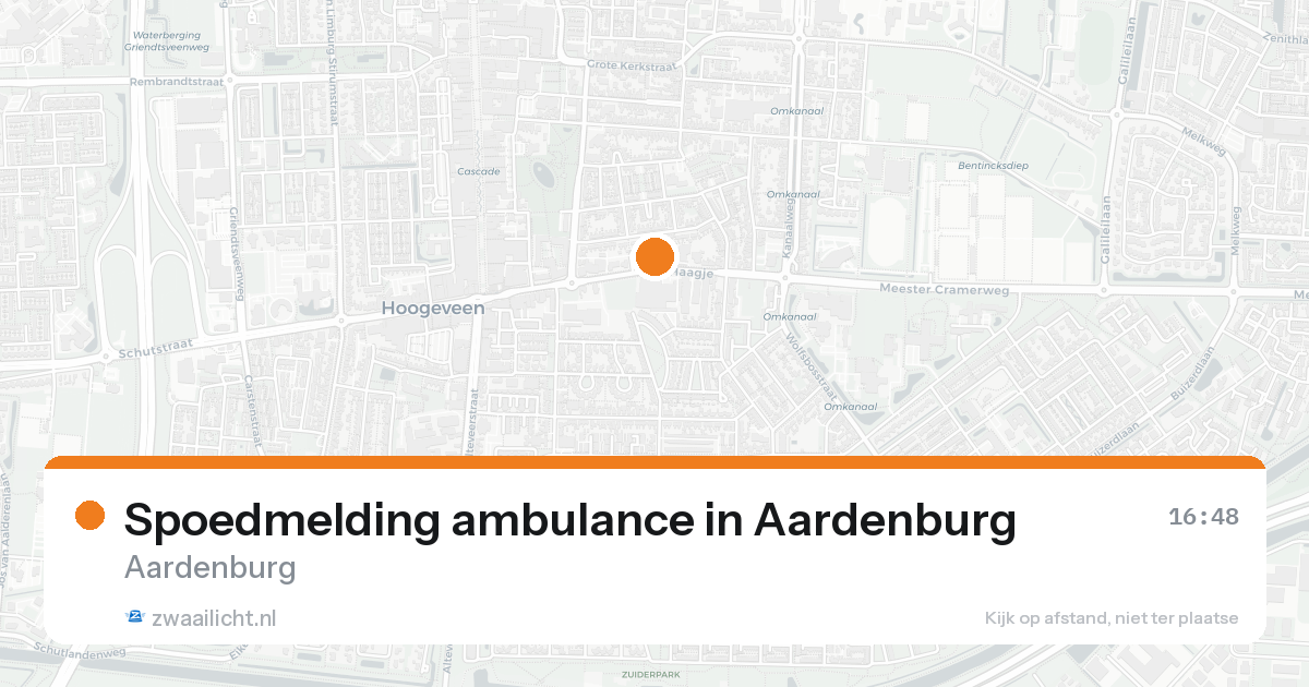 Spoedmelding ambulance in Aardenburg — 7 feb 2026