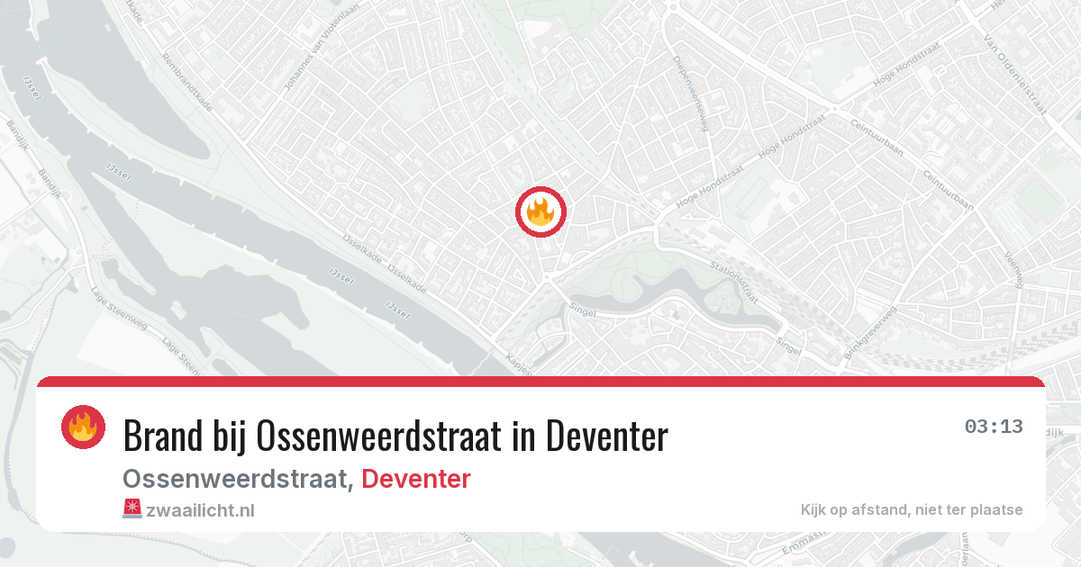 Brand bij Ossenweerdstraat in Deventer — 28 mei 2026