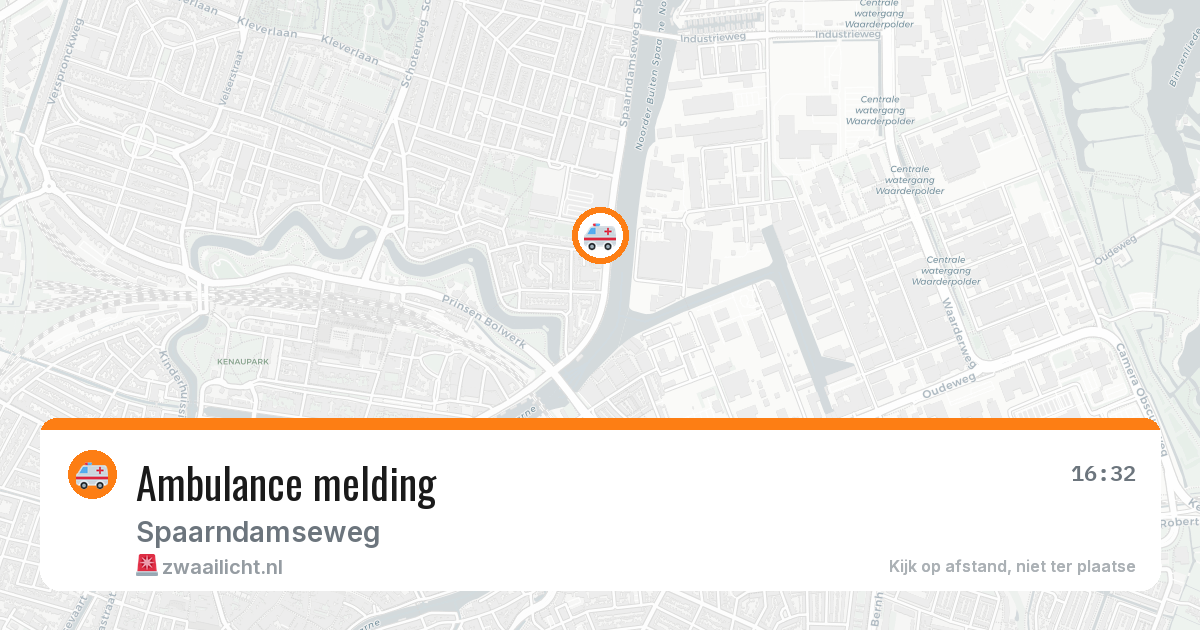 Ambulance melding — 23 mrt 2026