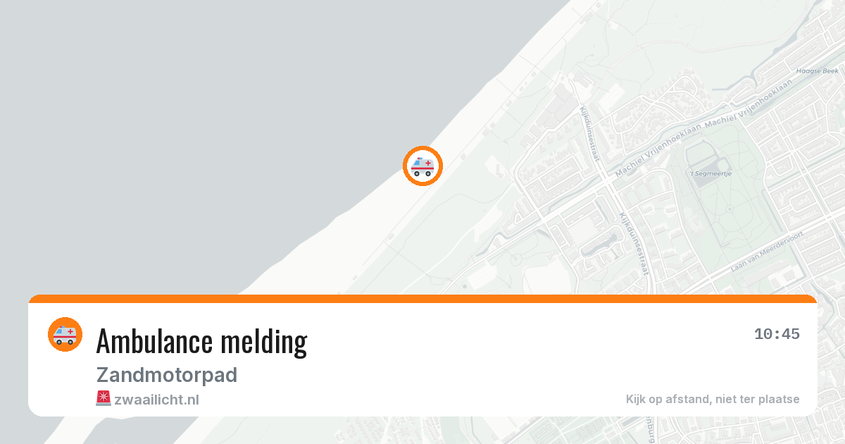 Ambulance melding — 7 jun 2026