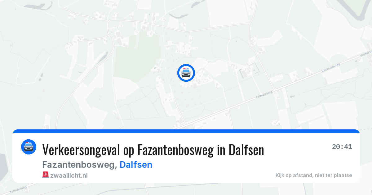 Verkeersongeval op Fazantenbosweg in Dalfsen — 15 feb 2026