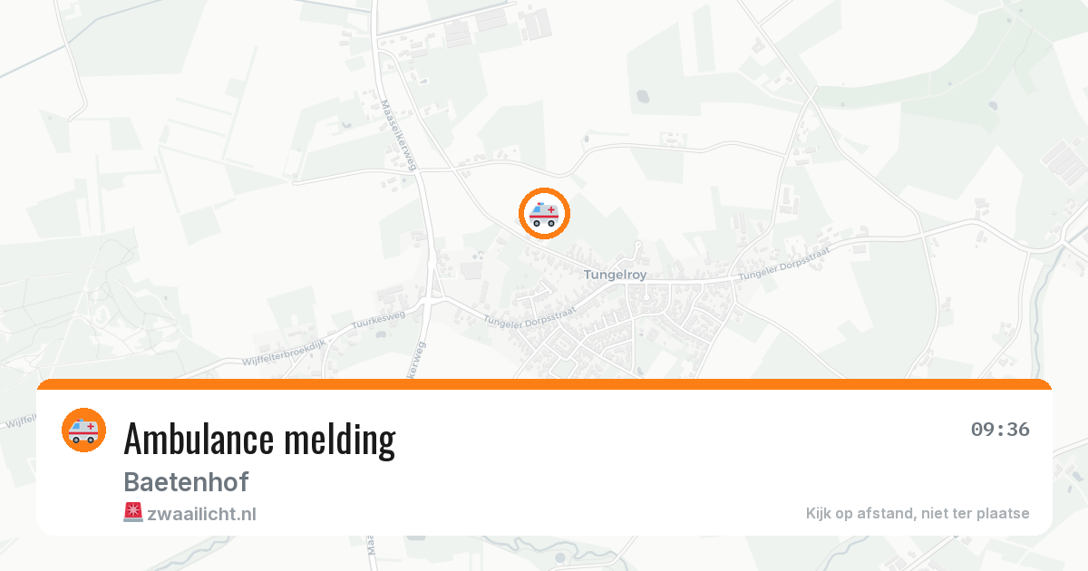 Ambulance melding — 4 jul 2026