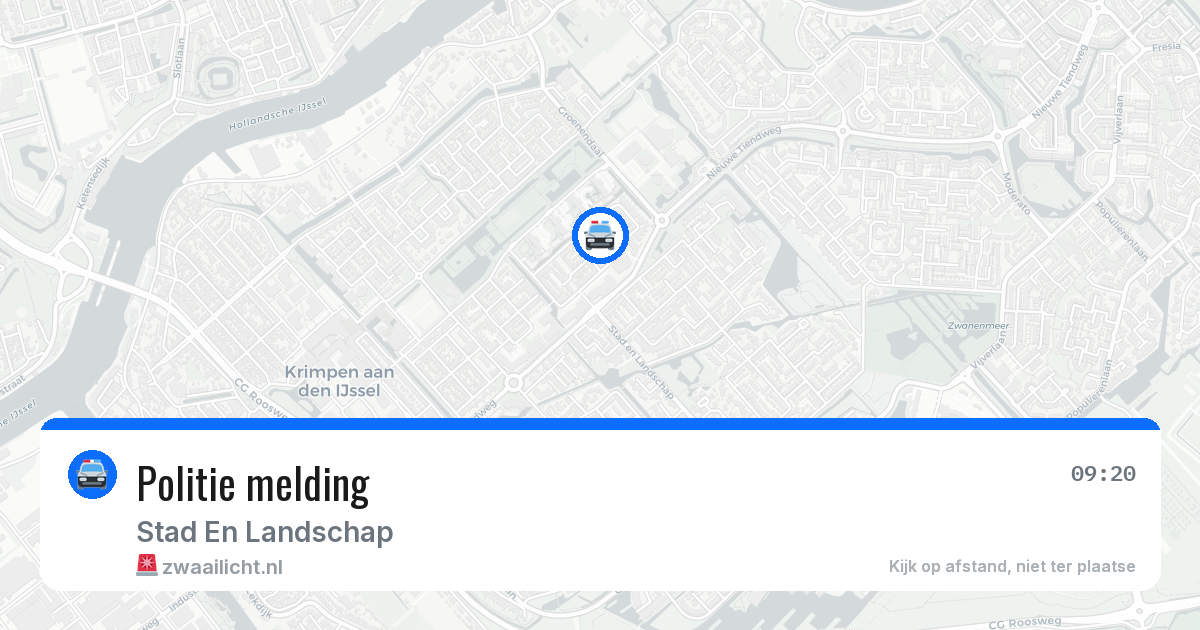 Politie melding — 23 apr 2026
