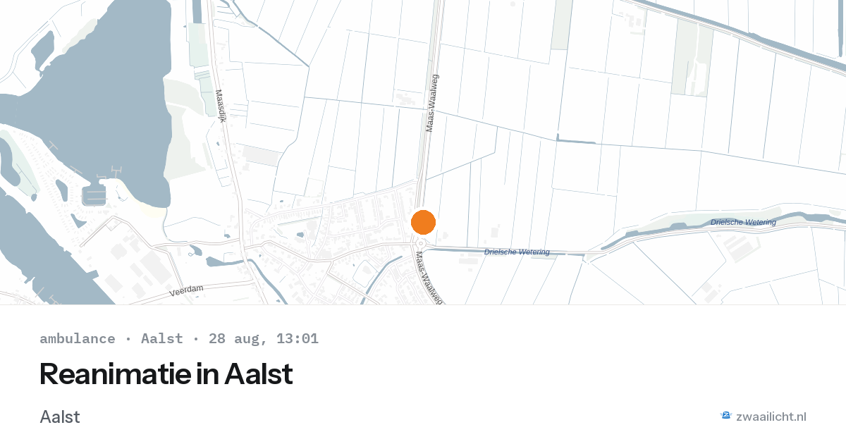 Reanimatie in Aalst — 28 aug 2026