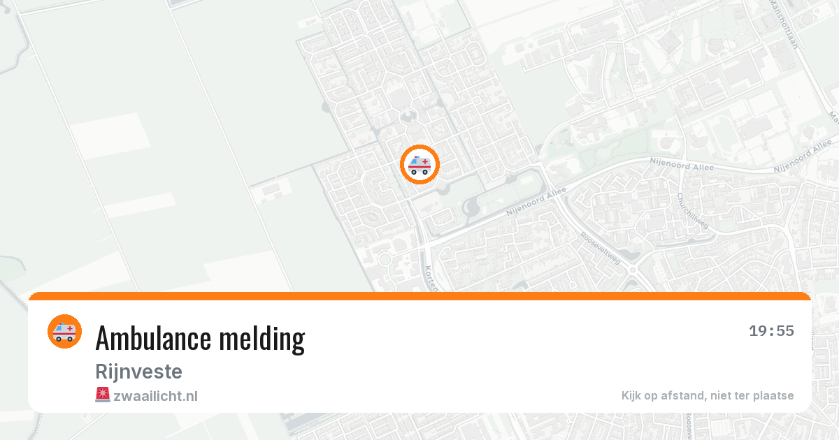 Ambulance melding — 19 feb 2026