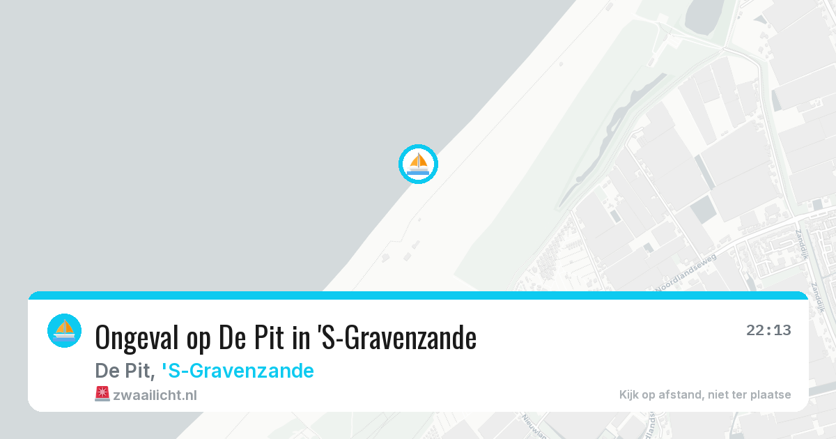 Ongeval op De Pit in 'S-Gravenzande — 30 jul 2026