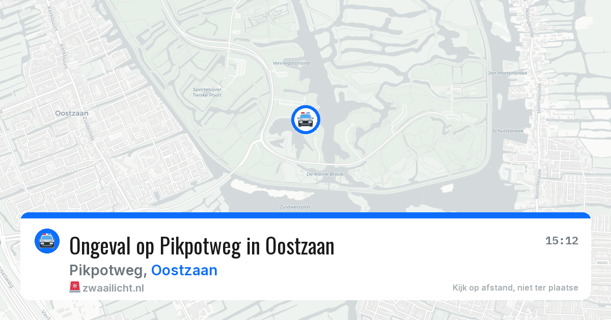 Ongeval op Pikpotweg in Oostzaan — 22 mei 2026