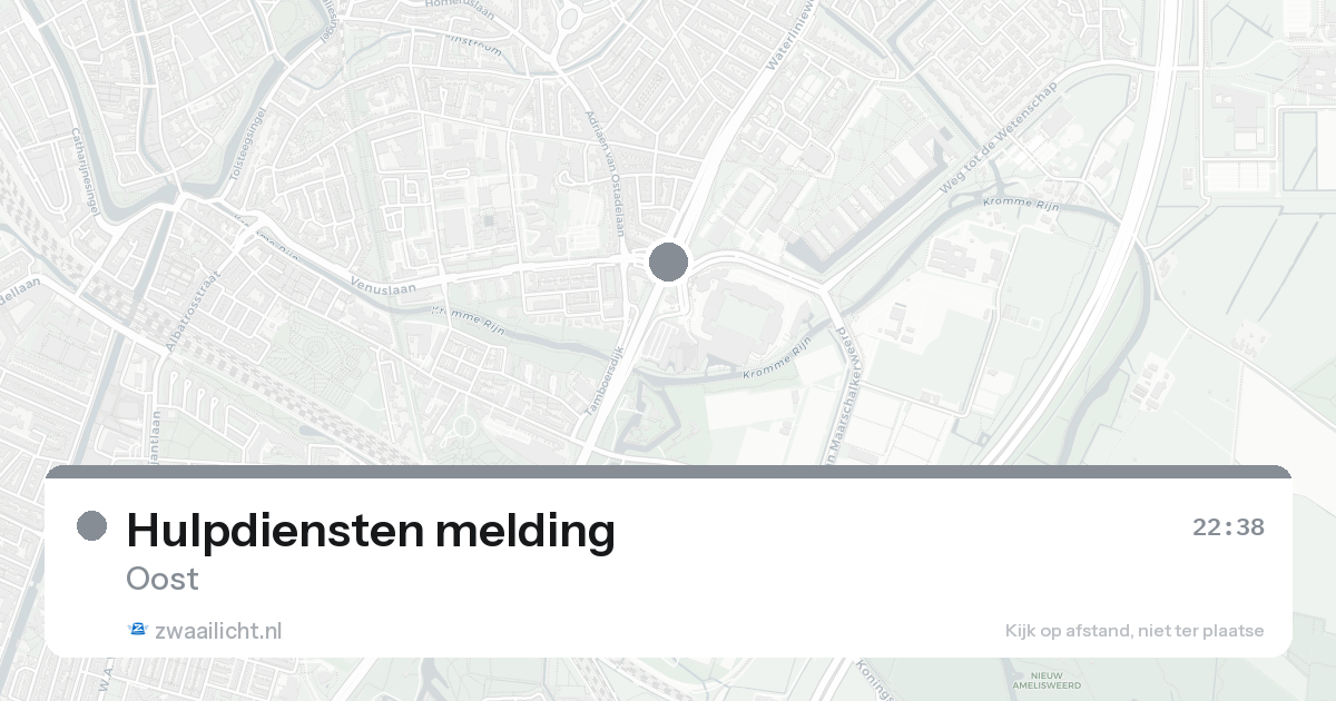Hulpdiensten melding — 7 feb 2026