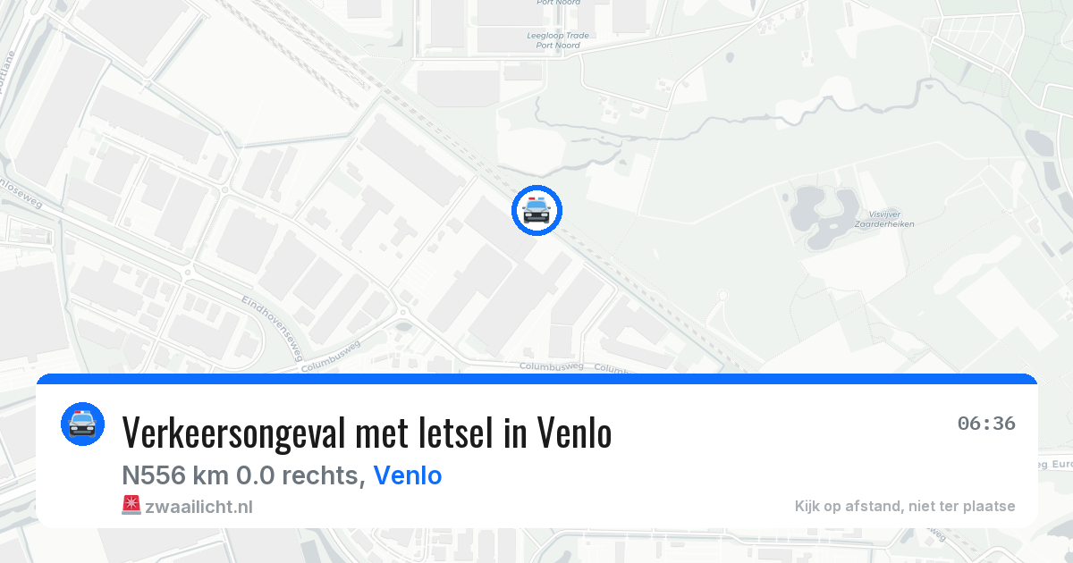 Verkeersongeval met letsel in Venlo — 17 apr 2026