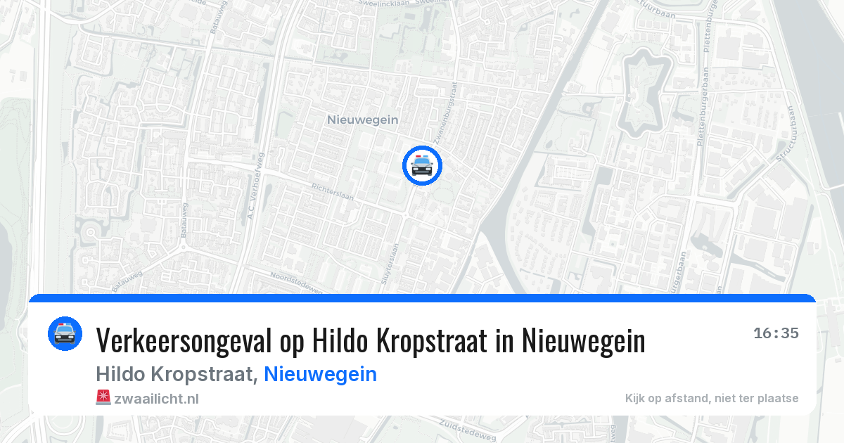 Verkeersongeval op Hildo Kropstraat in Nieuwegein — 9 apr 2026