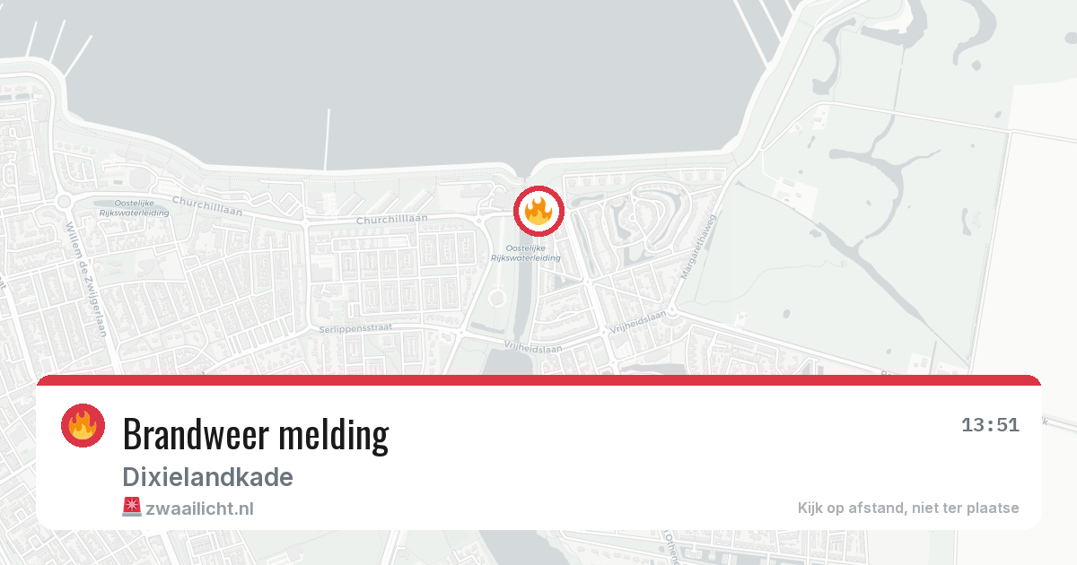 Brandweer melding — 23 feb 2026