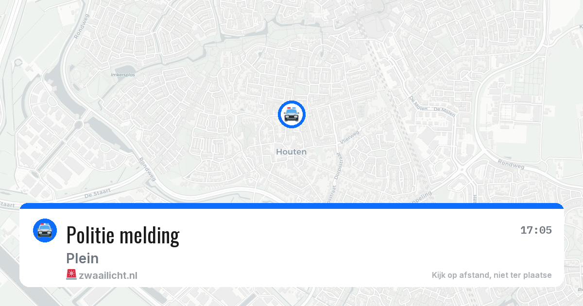 Politie melding — 11 jun 2026