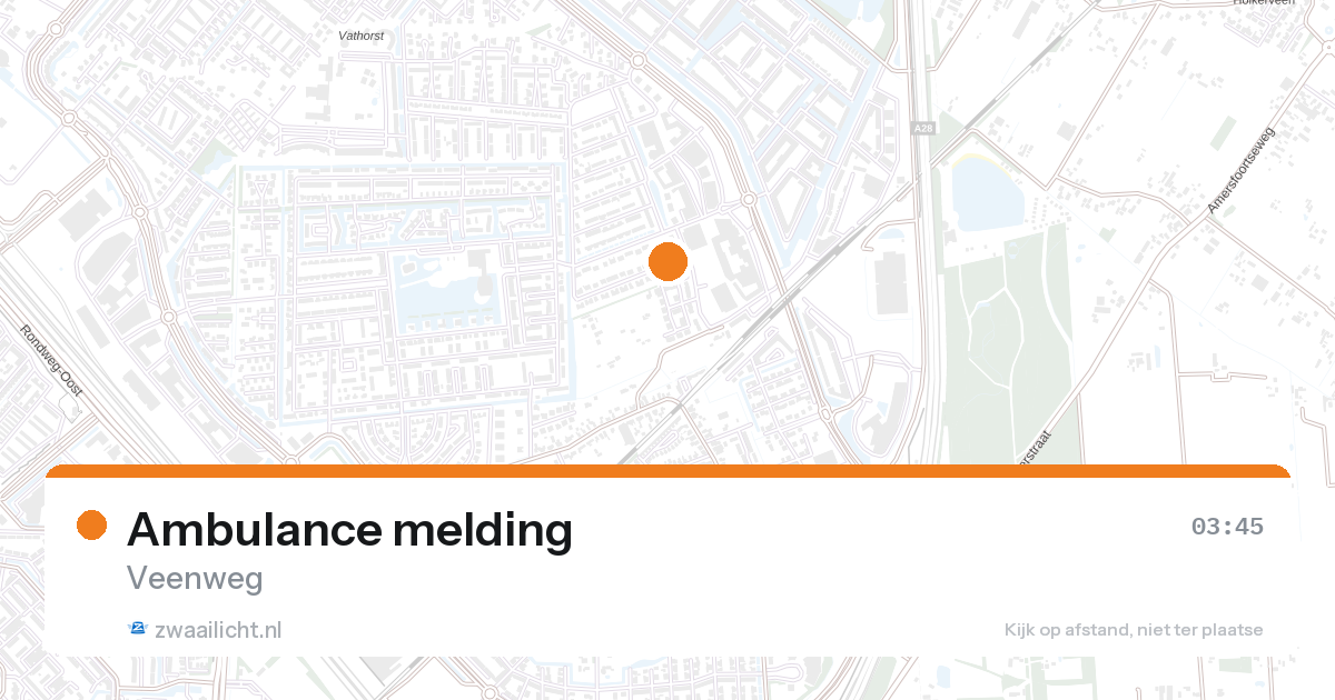 Ambulance melding — 7 feb 2026