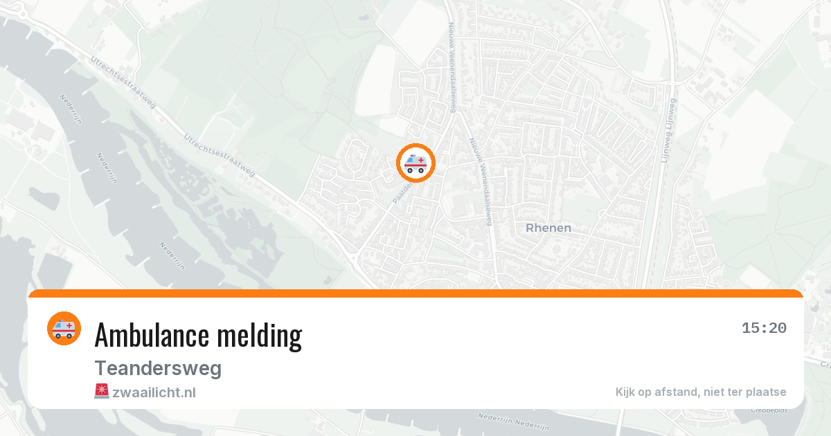 Ambulance melding — 18 jun 2026